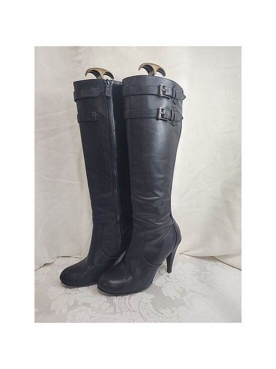 Cole Haan Shoes - Cole Haan Air Women's 7.5 Jalisa Black Knee High Heeled Boots